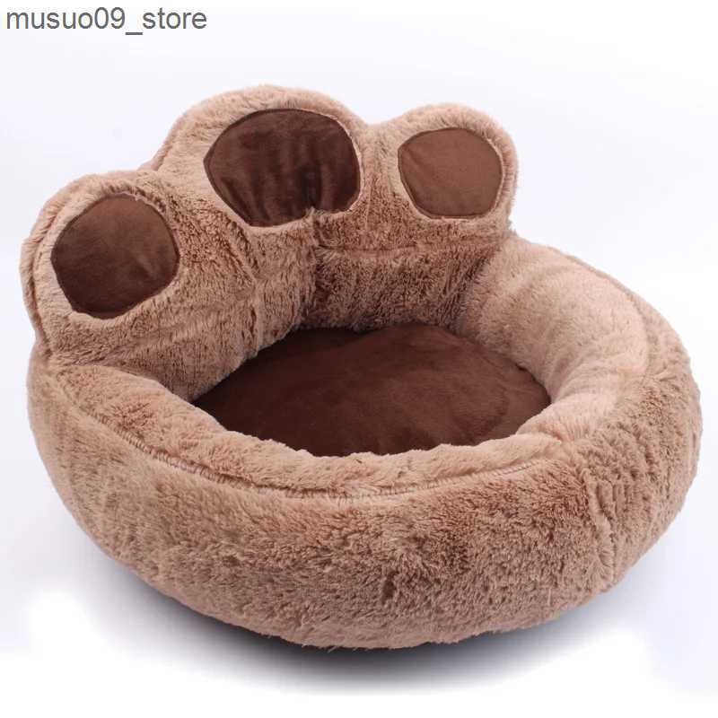 kennels pens Cute Pet Nest Cute Claw Dog House Cat Dog Soft Material Sofa Bed Dog Accessories L240910