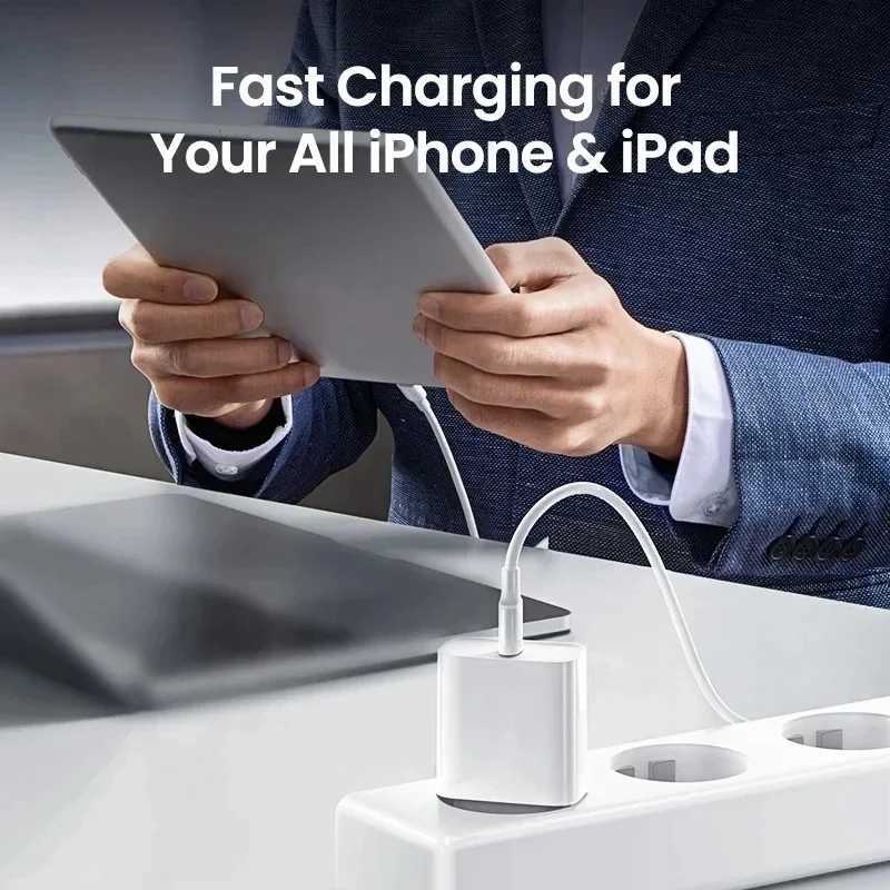 PD 35W Fast Charger for iPhone 16 15 14 13 11 Pro Max Plus USB Cable Fast Charging Type-C Date 1M Cables Accessorie Y241106