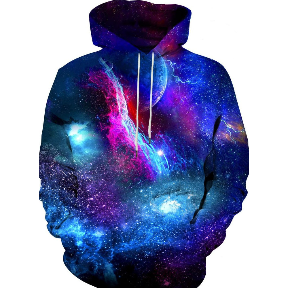 Hoodie for Unisex 3D Novelty Hoodies for Men Women Cool Graphic Pullover Sweatshirts with Pockets Graphic Fashionable and cool