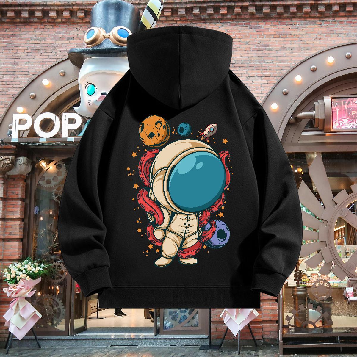 Fashion New Mens Hoodie Sweatshirt Breathable Drawstring Free Shipping Men Tops Hoodie Black Khaki Blue Clothings Spring Autumn Thick Plush