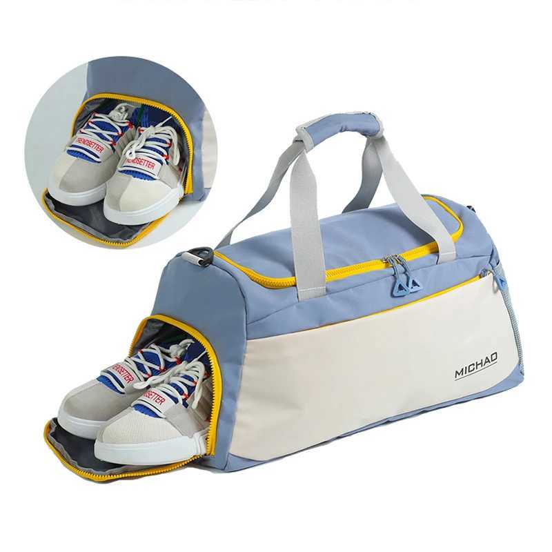 WomenS Fitn Bag Gym Accory Yoga Travel Luggage Shoe Handbag Outdoor Duff Weekend Sports Suitcase Men Shoulder Tote BagXJ241106