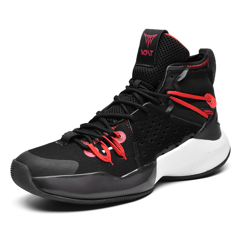 Autumn and winter men's shoes, basketball shoes, sneakers, high-top mesh cloth plus-size trendy shoes Free shipping