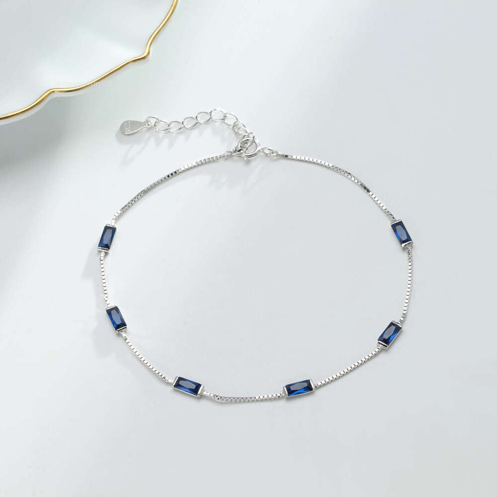 Square gemstone design bracelet stainless steel Jewelry for woman good gifts