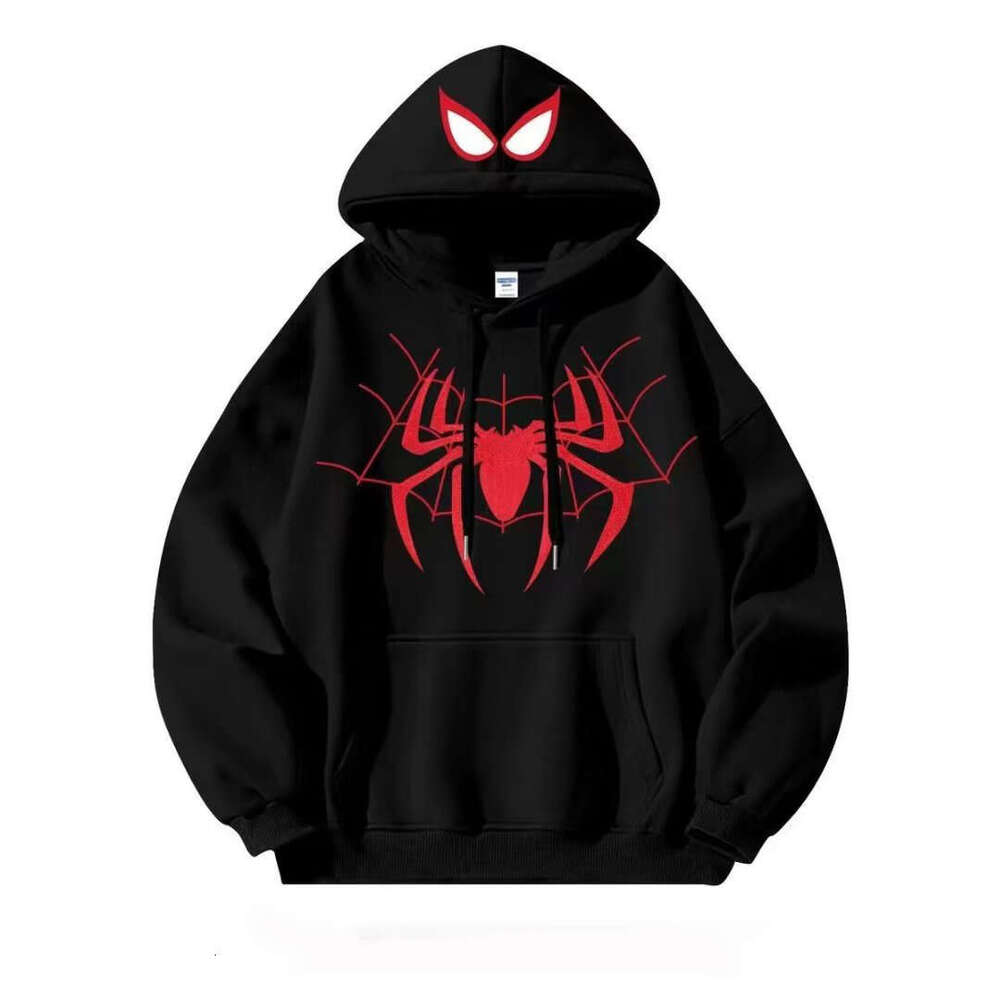shanshi spider hoodie Autumn/Winter New American Trendy Spider Street Hoodie Bottom Top Couple hoodie