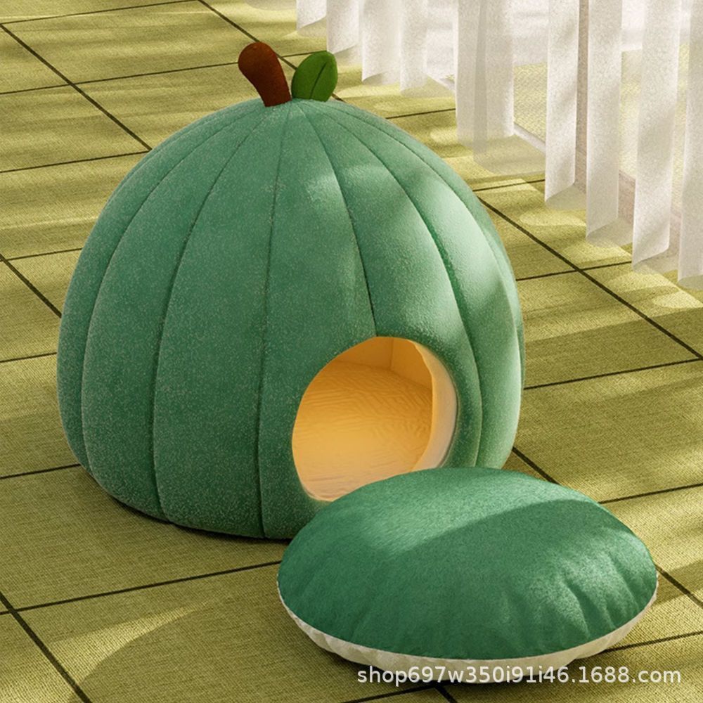 Cat's Nest: Winter Warmth, Fully Enclosed, Dog Bed Semi Enclosed, Thickened, Intelligent Constant Temperature Heating, Puppy, Cat's Nest, Sa