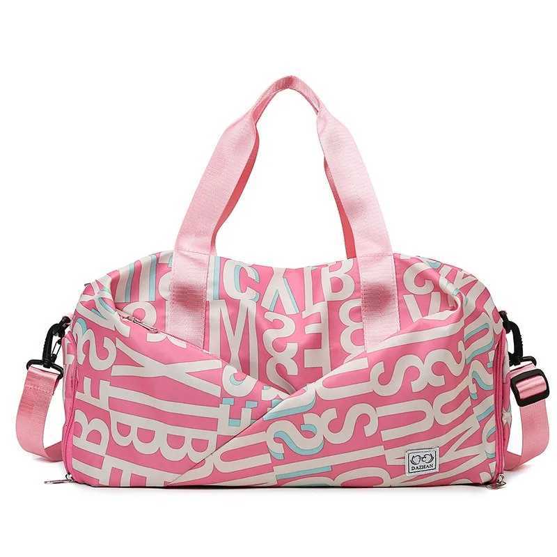 Casual Fitn Bag Large acity Dry Wet Separation Travel pack Shoe Compartment Sports Yoga Gym Bags for WomenXJ241106
