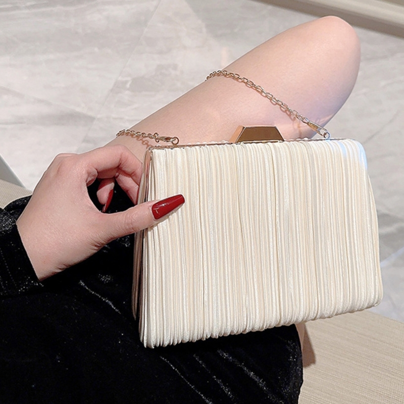 Versatile Chain Handheld Evening Bag Shoulder Purse Handbag for Formal and Casual Occasions