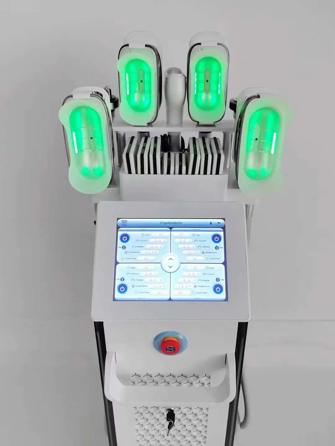 Hot Selling Cellulite Reduction 8 Handles Fat Freeze 360 Cryolipolysis Body Slimming Machine Cryo Vacuum Cavitation Device For Body Slim