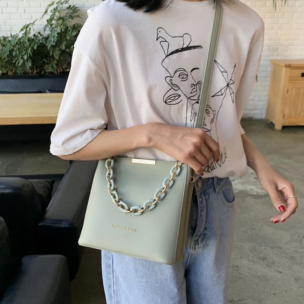 Fashion Women Handbags Messenger Crossbody Bag Fashion Casual Underarm Bag Bucket Bag Shoulder Sling Bag