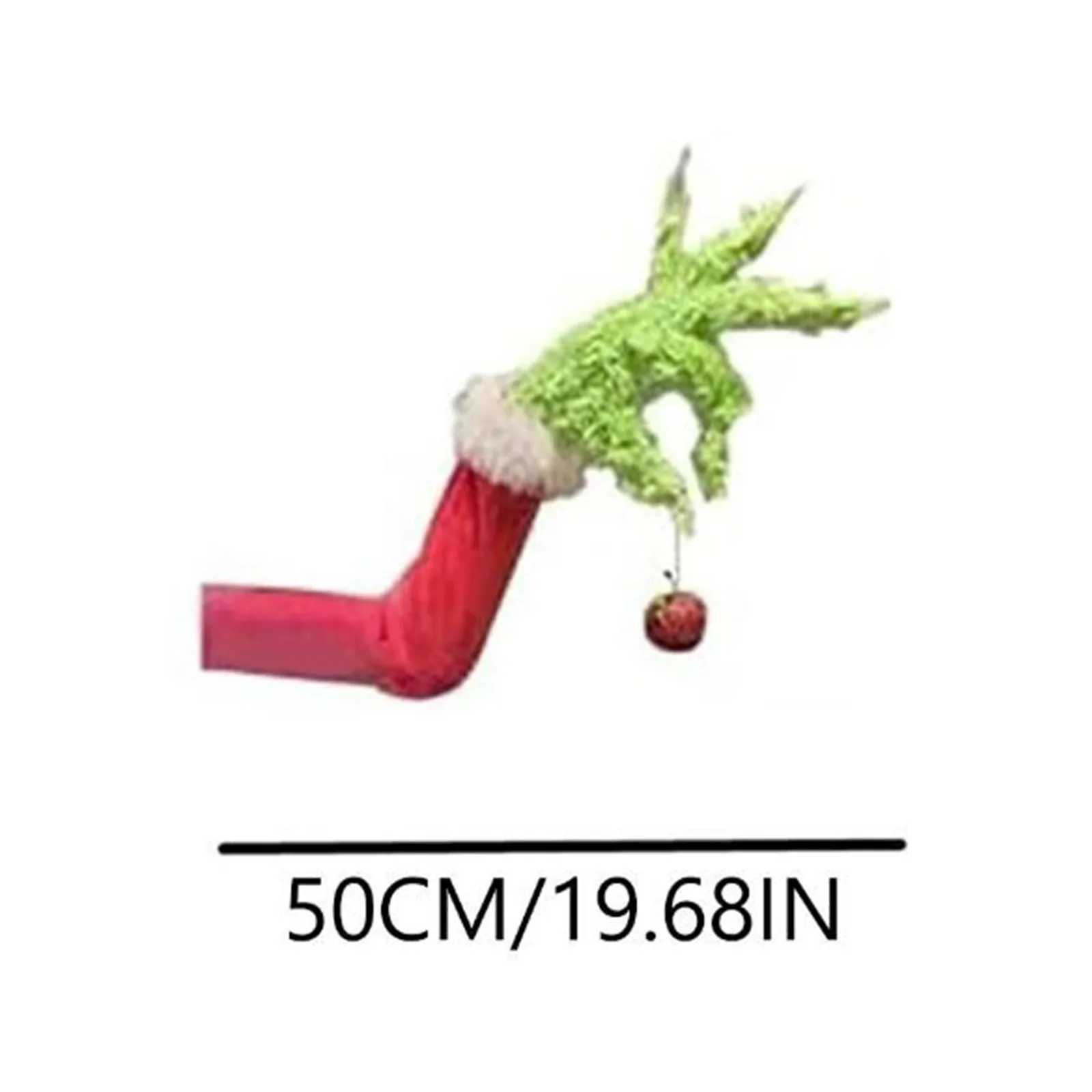 Christmas Plush Doll Toy Gift Cartoon Style Childrens Rag Doll Christmas Grinch Plush Charm Holiday Dress Up Doll Charm DecorXJ241107