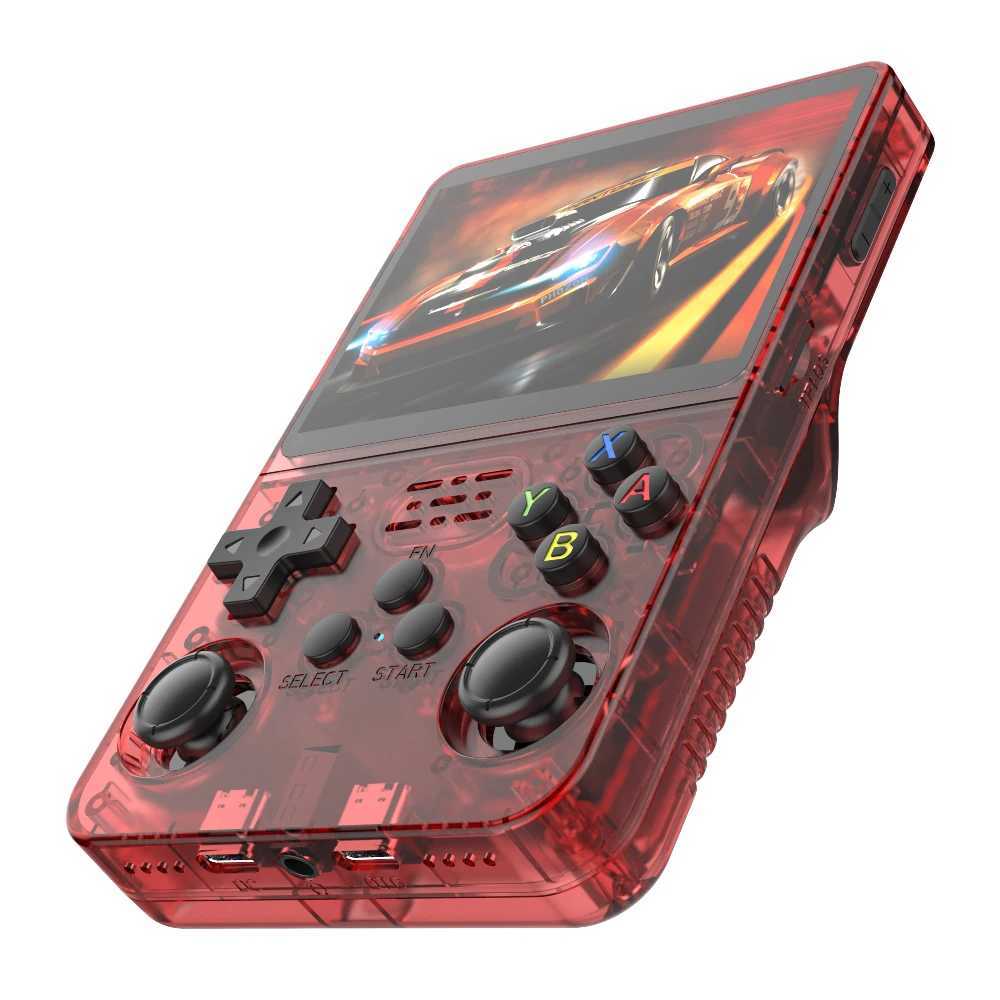 BOYH Open Source R36S Retro Handheld Game Console Linux System 3.5-inch IPS Sn Portable Pocket Video Player 64GB Game Gift Y241107