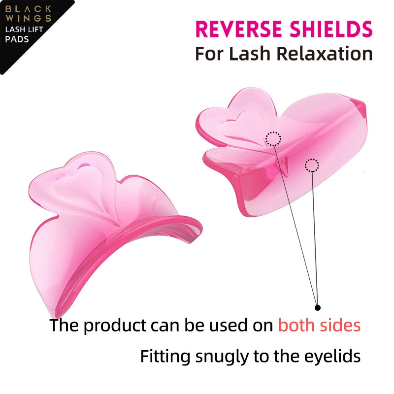 Reverse Shield rEyelash Curling Lift Pad Eyelash Pad Silicone Rod for Eyelash Used for Eyelash Makeup 241107