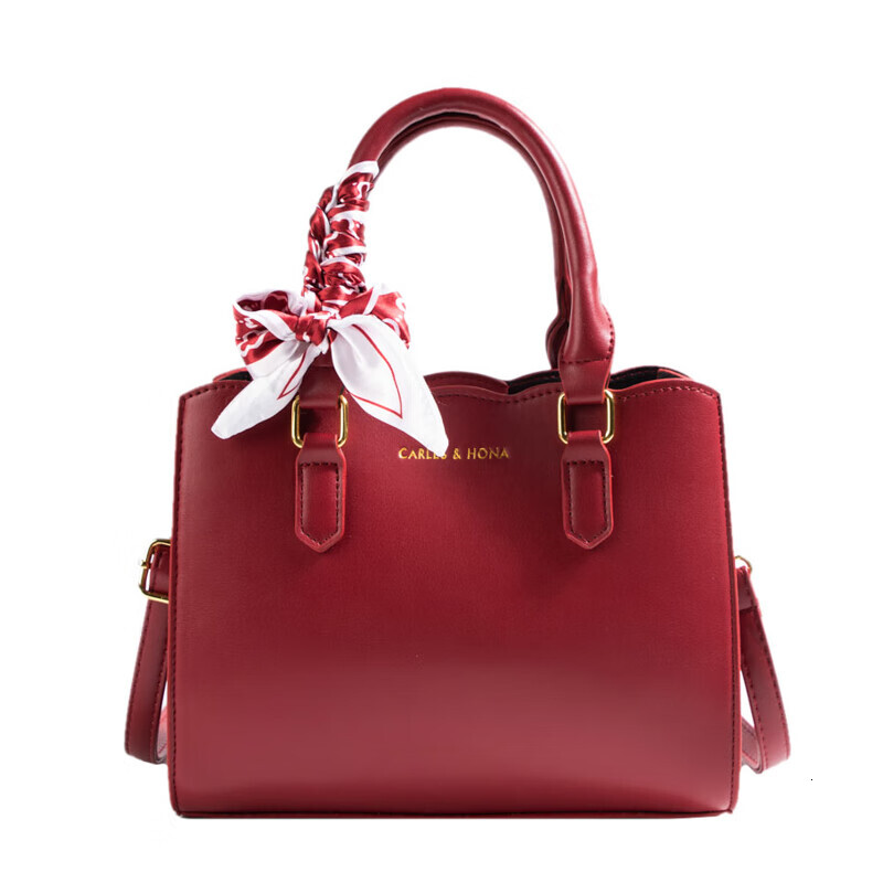 AIOSC New Female Bridal Bag Large Capacity Red Envelope Wedding Use Synthetic leather Zipper Style Sleek design BagVoyage