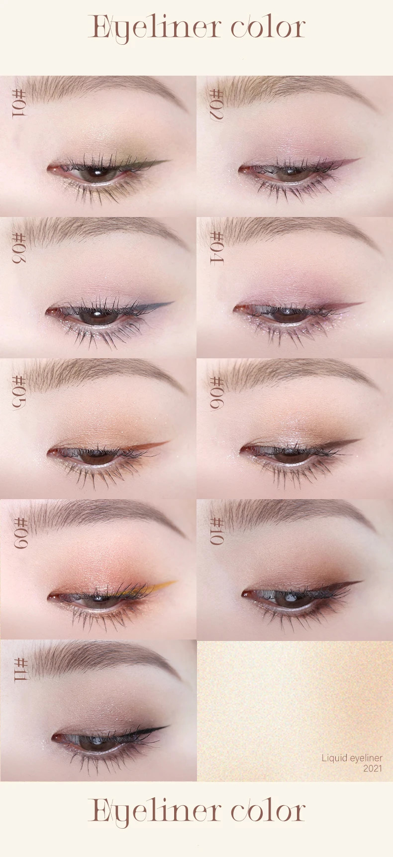 Joochee matt liquid eyeliner pen durable waterproof stain free low saturation super fine water boiled eyeliner makeup 241107