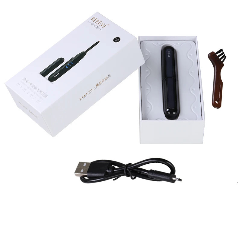 1Pc electric heated eyelash curler with LCD display screen capable of displaying temperature and power charging 241107