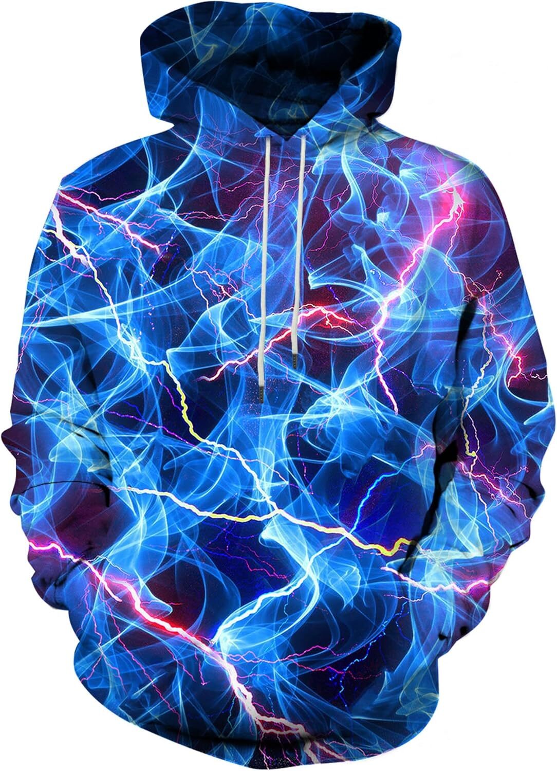 Hoodie for Mens Womens Unisex Graphic Hoodies 3D Cool Design Print Colorful for Men and Women Graphic Trendy blue pattern