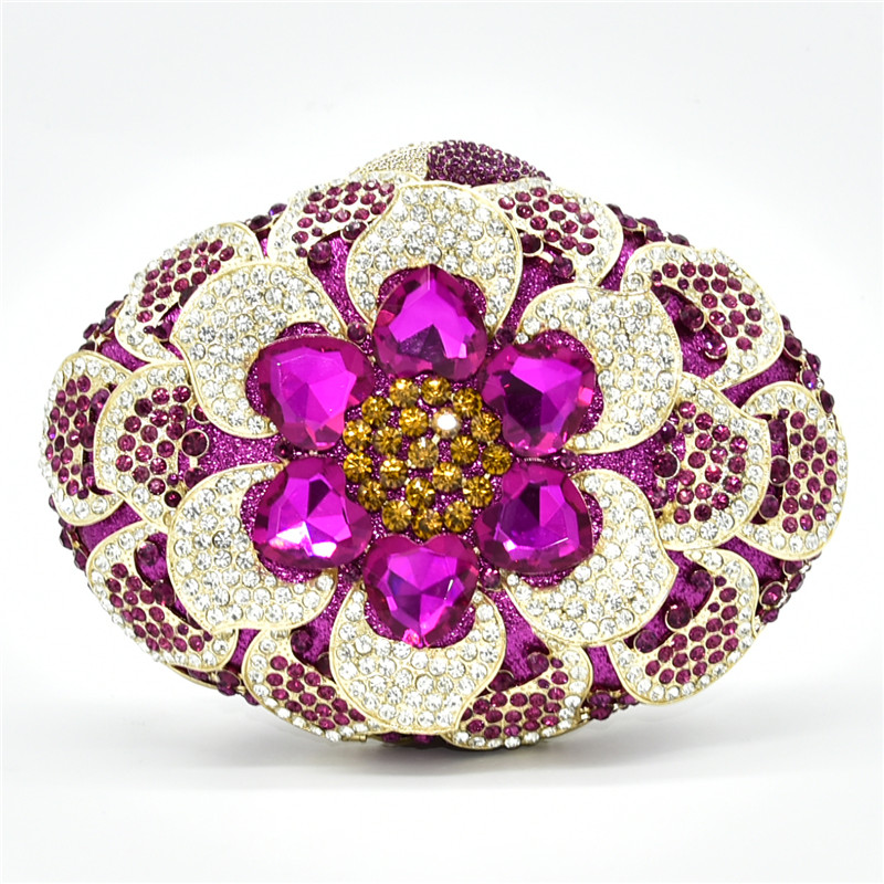 Women Formal Dinner Handbag Wedding Bridal Luxury Handbags Women Bags Design Bridal Clutches Elegant Party High Quality Metal