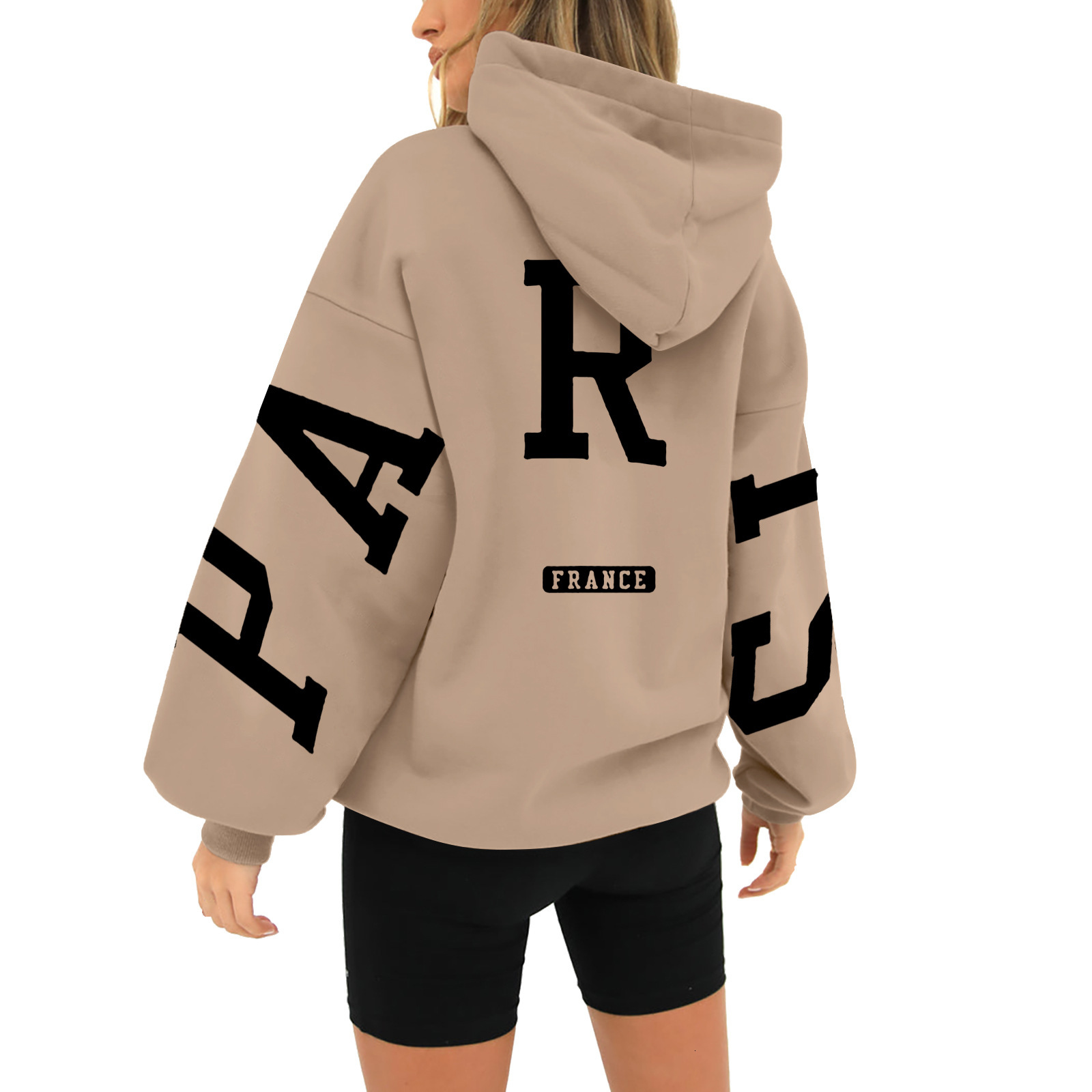 New Velvet Thick Hoodie Designer Fashion T-shirt Trendy Hoodie Large Long Sleeve
