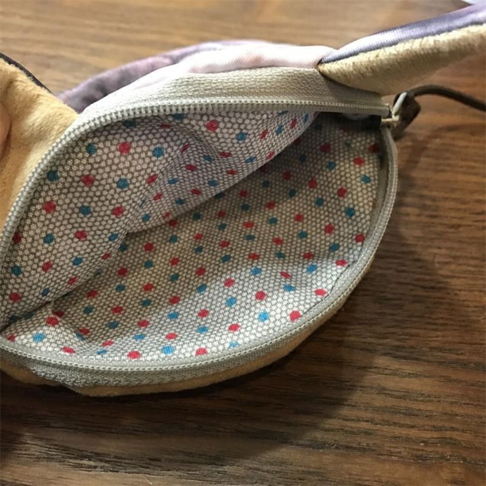 Dog Expression Dog Pattern Coin Purse Bulldog Siberian Husky Change Storage Bag Lipstick Cosmetic Bag Cute Pattern Card Holder