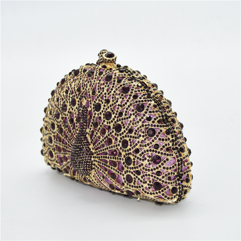 Luxury Colorful Crystal Diamond Evening Bag 2020 Newest Crystal Diamond Chain Evening Bag Luxury Handbags Women Bags Designer