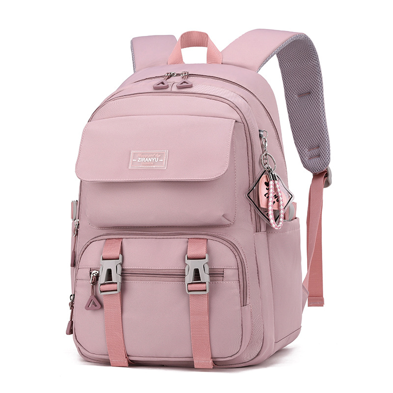 Large Capacity Elementary Students Children School Backpack Waterproof Nylon Girls Backpack Double Shoulder Bag Girl School Bag