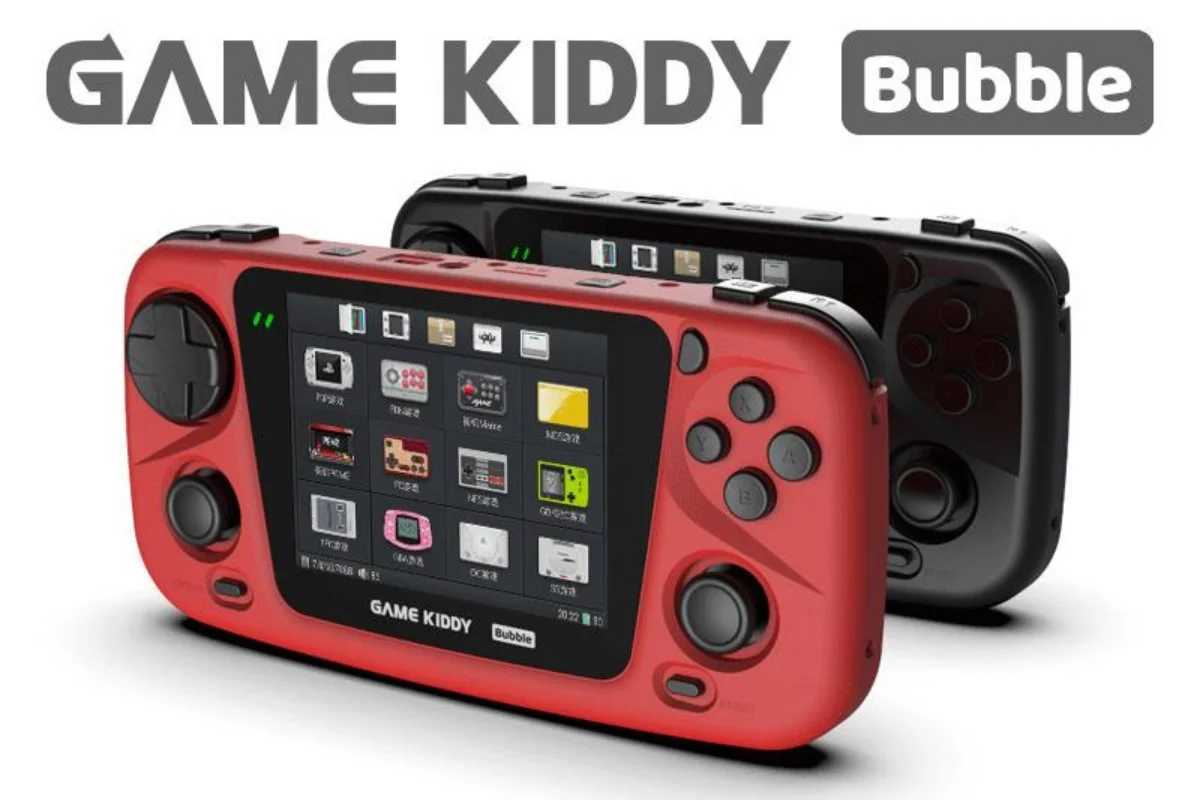 Game machine Gkd Kiddy Bubble 3.5 Inch 4000ma Rk3566 Processor Video Output Portable Retro Nostaic Handheld Game hine. Z241107