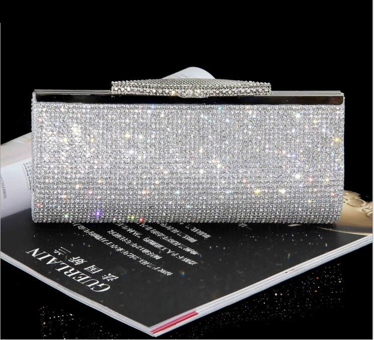 Women Handbag Rhinestone Evening Bags For Party New Women Chain Shoulder Bag Ladies Fashion Clutch Bag Women Messenger