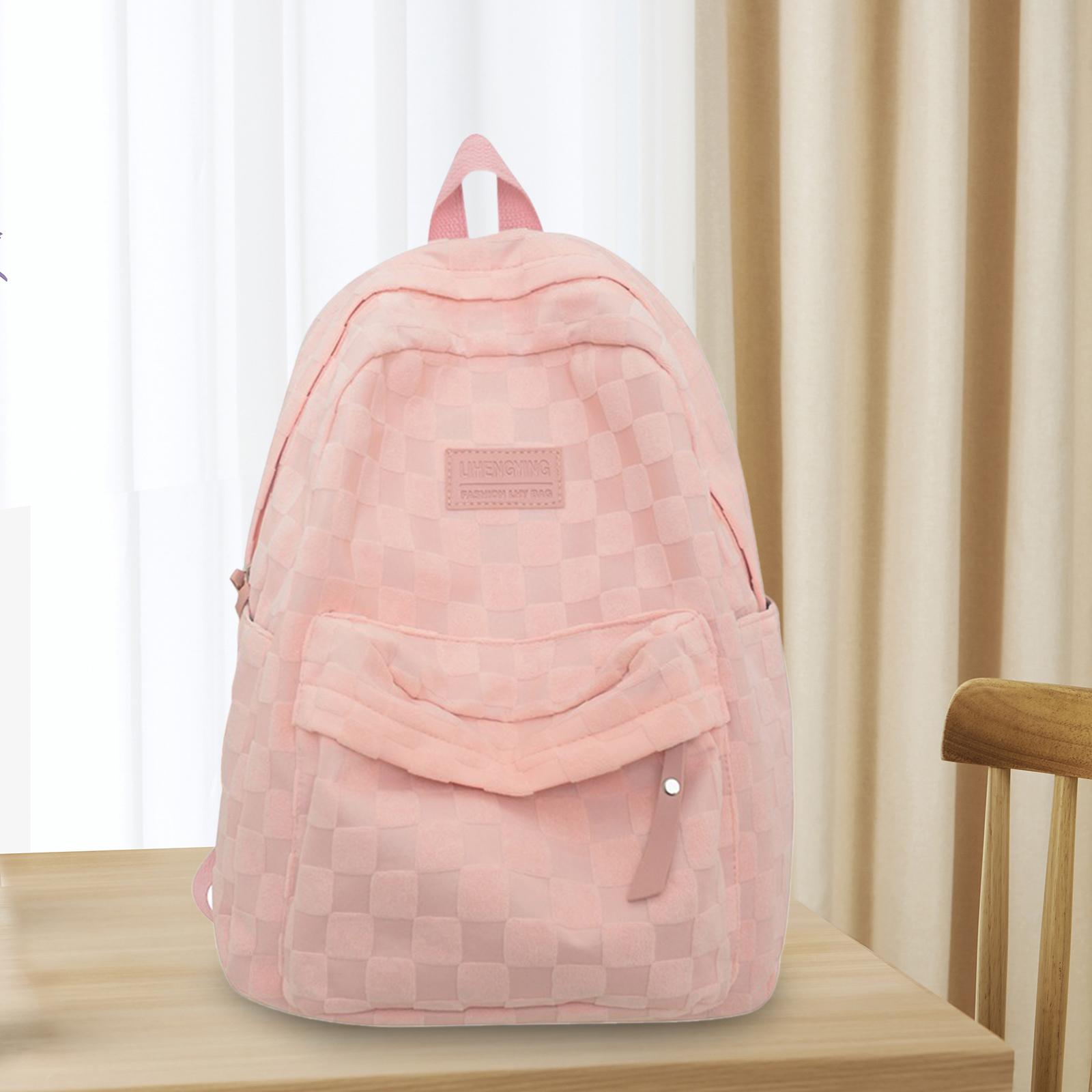 Girls Backpack Fashion Adjustable Shoulder Straps Casual Trendy Daypack for Trips Hiking Shopping Outdoor Indoor Birthday Gift