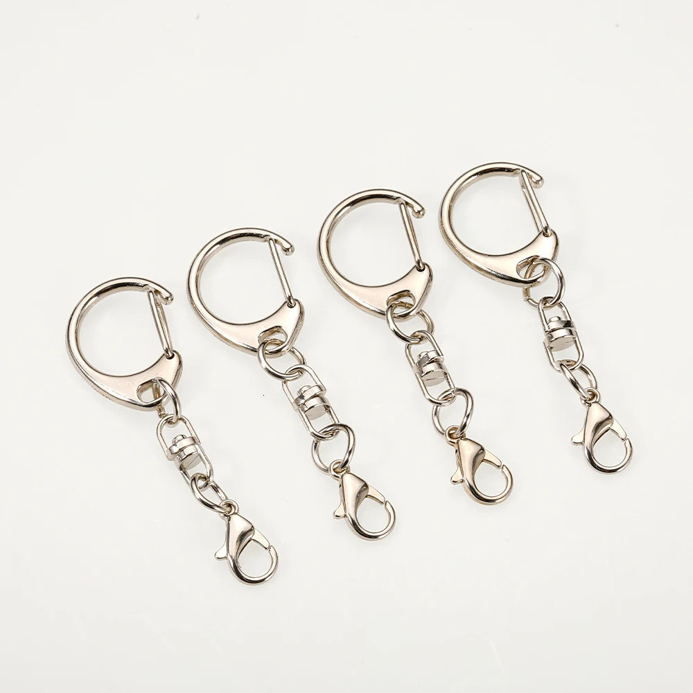 1/5/10 lobster buckle 57mm chain C-shaped buckle connectors used for DIY jewelry making searching for keychain accessories and directly 241107