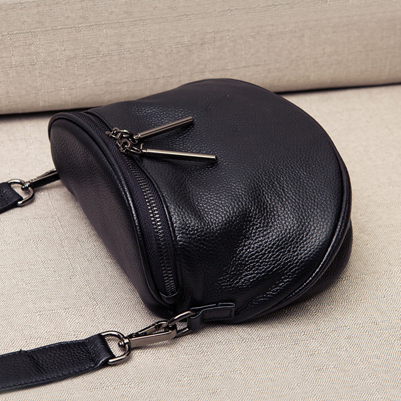 Genuine Leather Shoulder Bag Women's Luxury Handbags Fashion Crossbody Bags For Women Messenger Saddle Bag Female Tote Purse