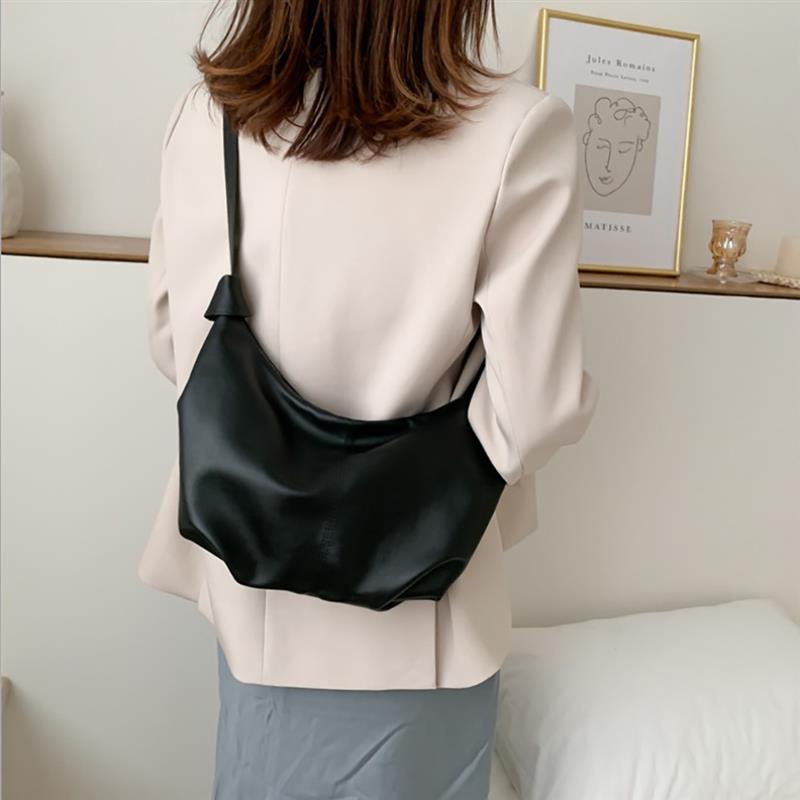 PU Leather Sling Handbag Purse Women Shoulder Crossbody Bag Women's Bag 2020 Simple Female Daily Bag for Women