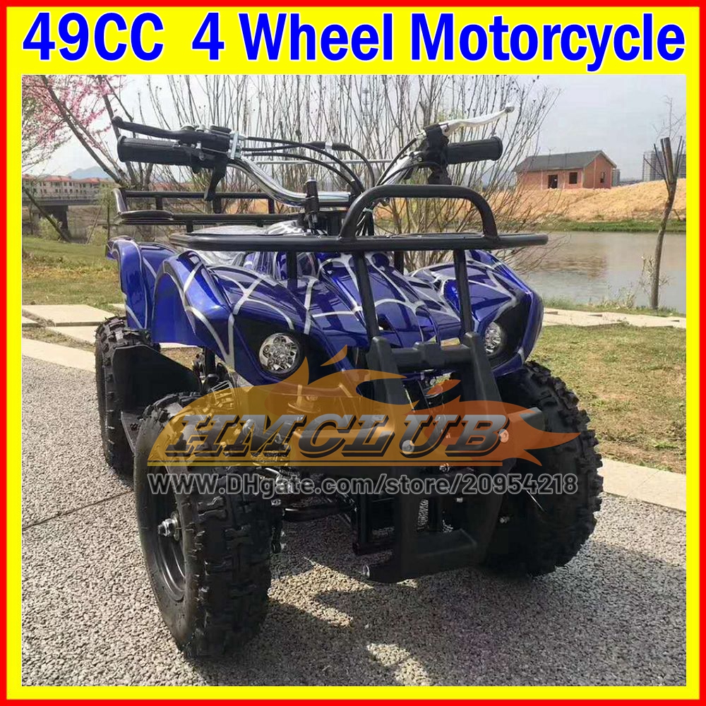 Kids Adult ATV UTV MOTO 2 Stroke ATV OFF-road Gas Motorcycle 49 50 CC Racing MOTO Dirt Bike Trail-bike Trail bike Crosscountry Scrambling 4-Wheel Moto