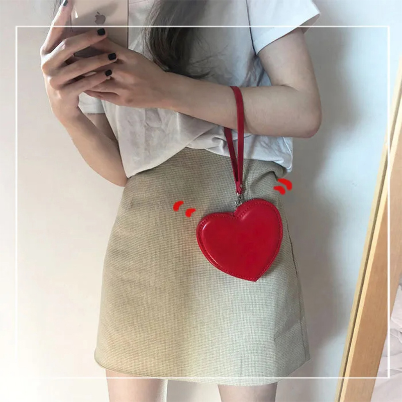 JIOMAY Business Wallet Designer Original Brand Womens Wallets for Women Sale Purses for Girls Kawaii PU Leather Heart Bag
