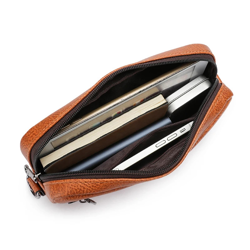 Men Shoulder Bag y n Small Messenger Crossbody High Qaulity Flap Tote Male Handbag Leather Bags 241106