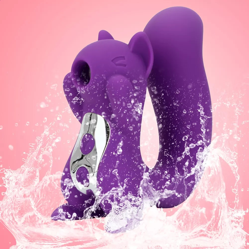 10 Modes Handhold Wireless Squirrel Clitoris Sucking Vibrator Nipple Vibrating Role Playing Massager Adult Sex Toys for Women 240401