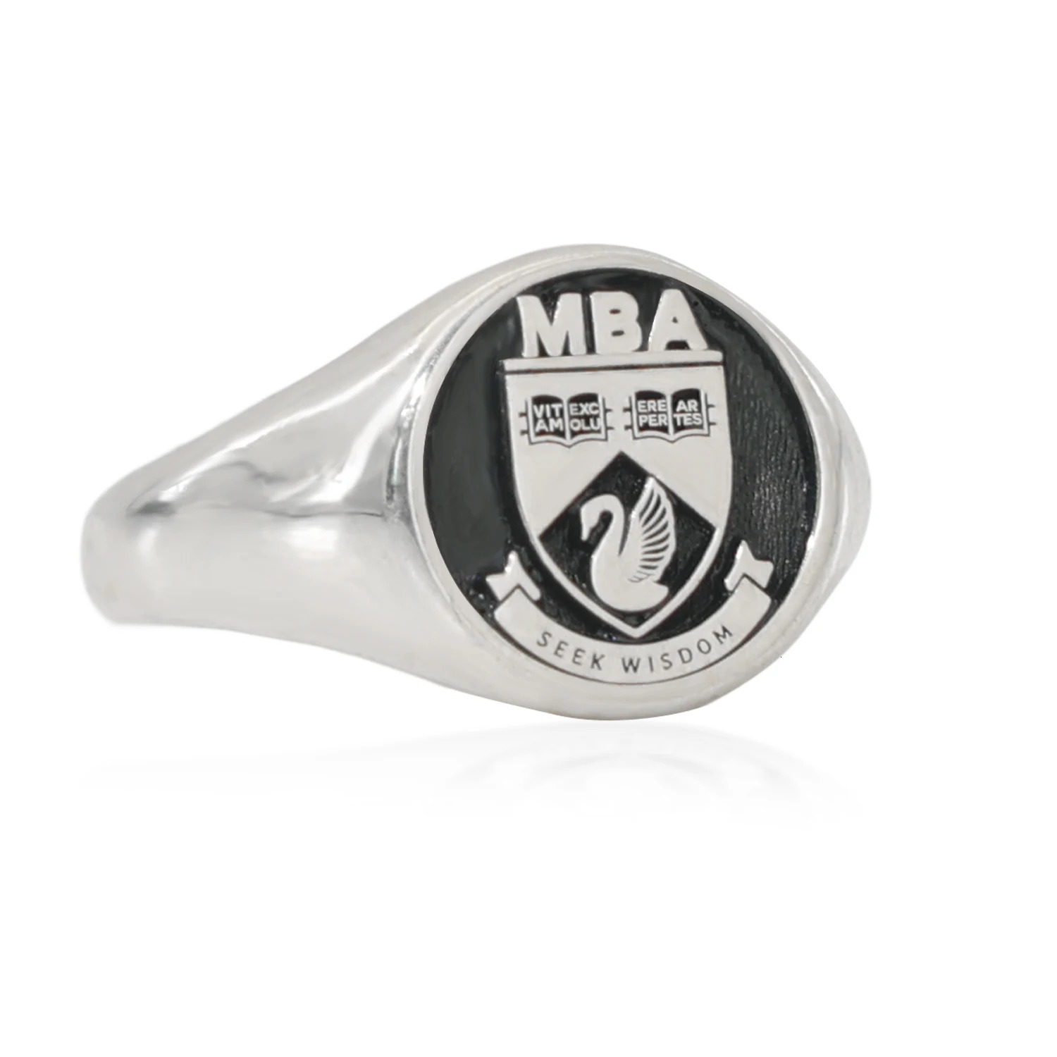 Customized personalized 3D 13mm ring womens fashion ring 925 silver ring family gift wholesale 241106