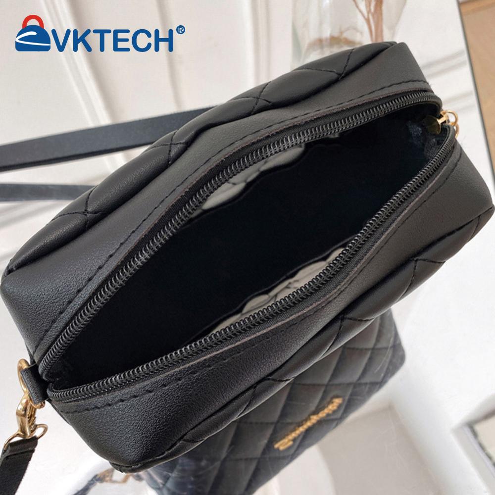 Embroidered Women Shoulder Bags Solid Color Lattice Fashion Women Bag Stylish Ladies Handbags Shopping Daily Purse