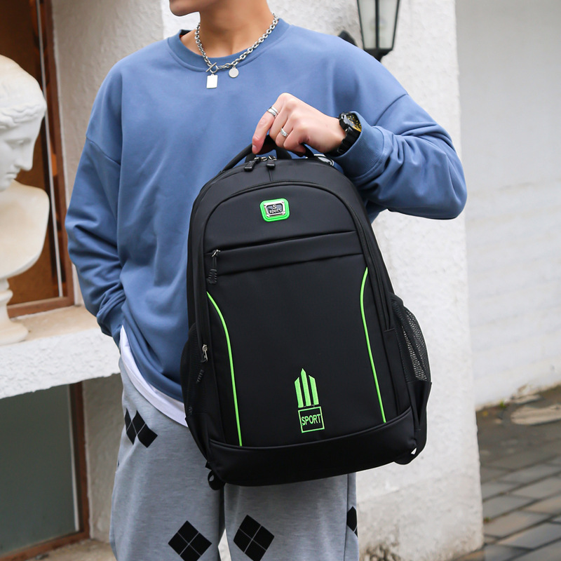 New Fashion Large Capacity Men's Backpack Travel Black School Backpacks Bags Teen College Book Bags Boys Gril Student Backpack