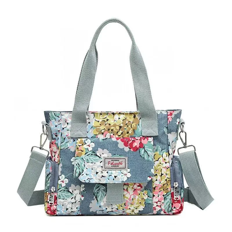 Women's Bag New Large Capacity Middle and Old Age Crossbody Bag Fashion Shoulder Handbag Multi Layer Waterproof Casual Mommy Bag