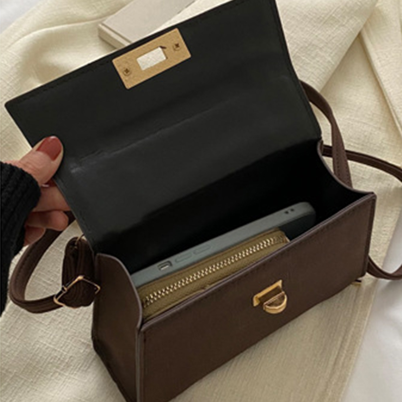 2023 New Fashion Shoulder Bag Plaid PU Leather Ladies Handbags Designer Crossbody Bags For Women sac a main femme