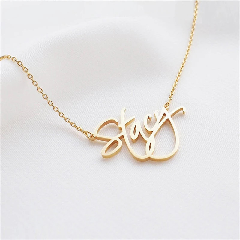 DODOAI 925 sterling silver name necklace custom necklace jewelry personalized letter necklace 241107