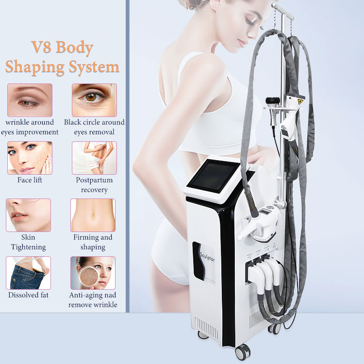 5 in 1 vacuum roller rf cavitation reduce cellulite sculpt body machine vacuum cavitation reduce cellulite