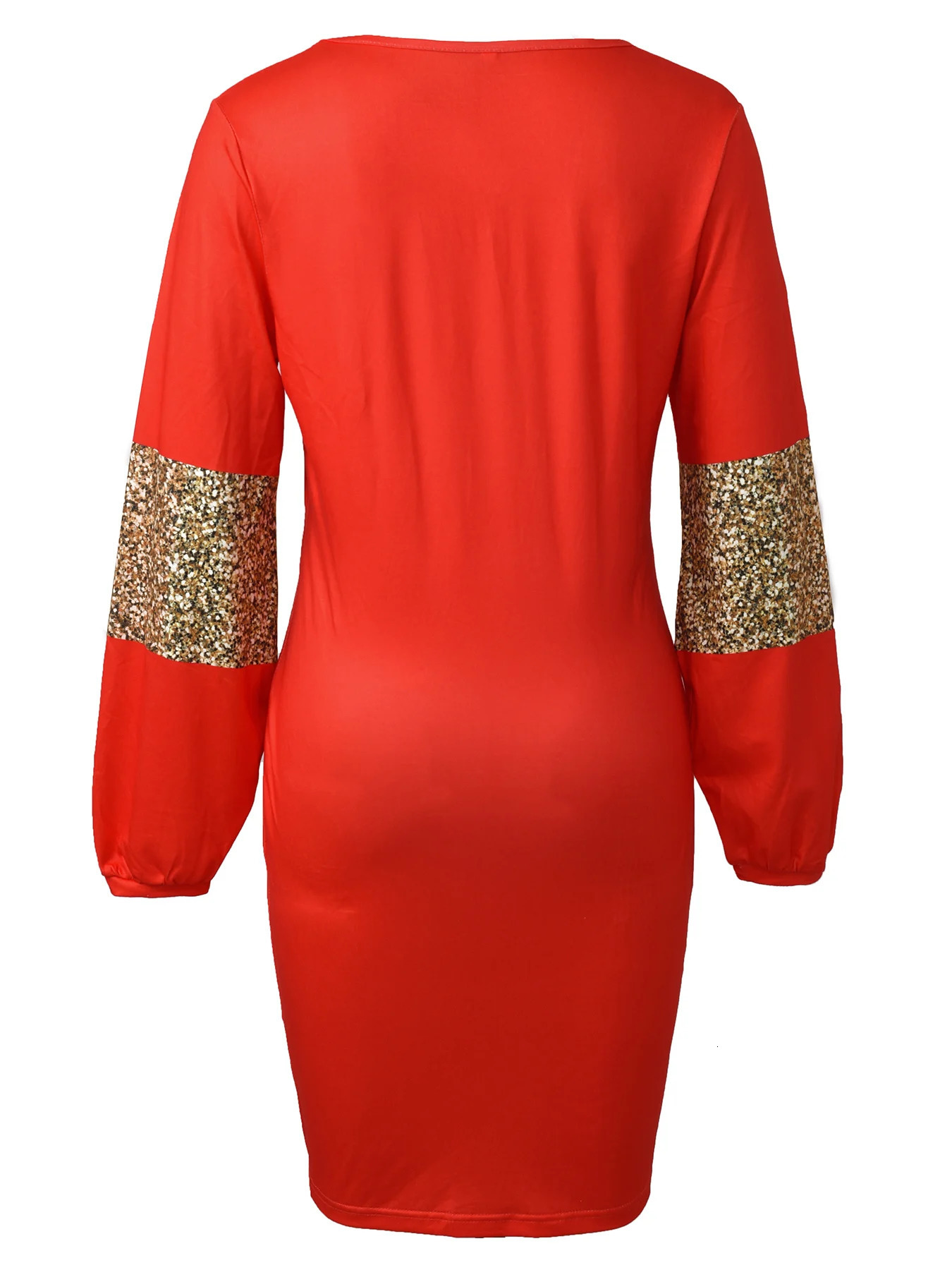 Fashionable and casual V-neck Christmas printed womens clothing 241106