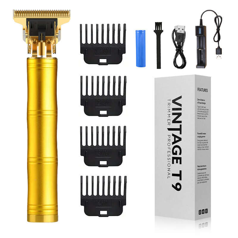 Men's Professional Electric Shaver, clipper, beard trimmer with T-blade 0 slit Facial care electric hair clipper