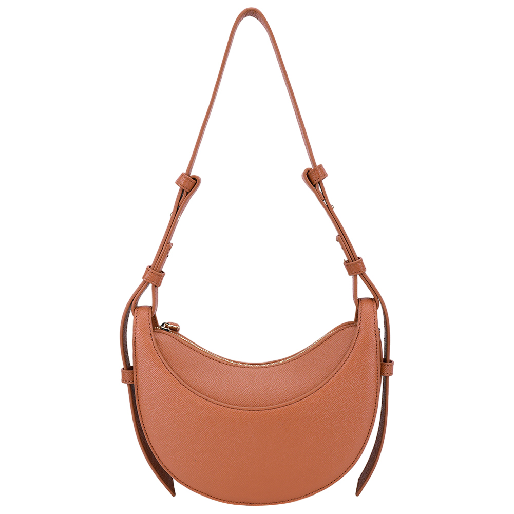 Women Casual Hobo Large Capacity PU Crescent Stylish Satchel Bags Adjustable Strap Single Shoulder Bag