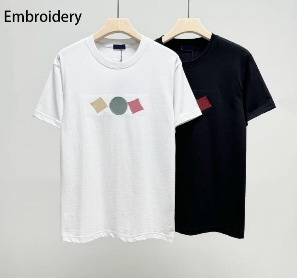 Mens Women Letters Embroidery T Shirts Summer Designer T-shirt for Men Pullover Tee Hip Hop Women Casual Short Sleeved Tshirt M-2XL