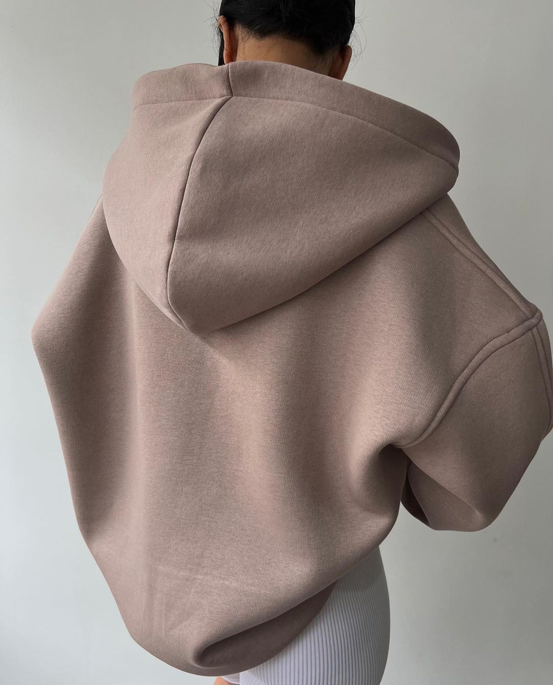 New Plush Hooded Printed Long Sleeve Basic Multi functional V-neck Sweater Designer Trendy Hoodie