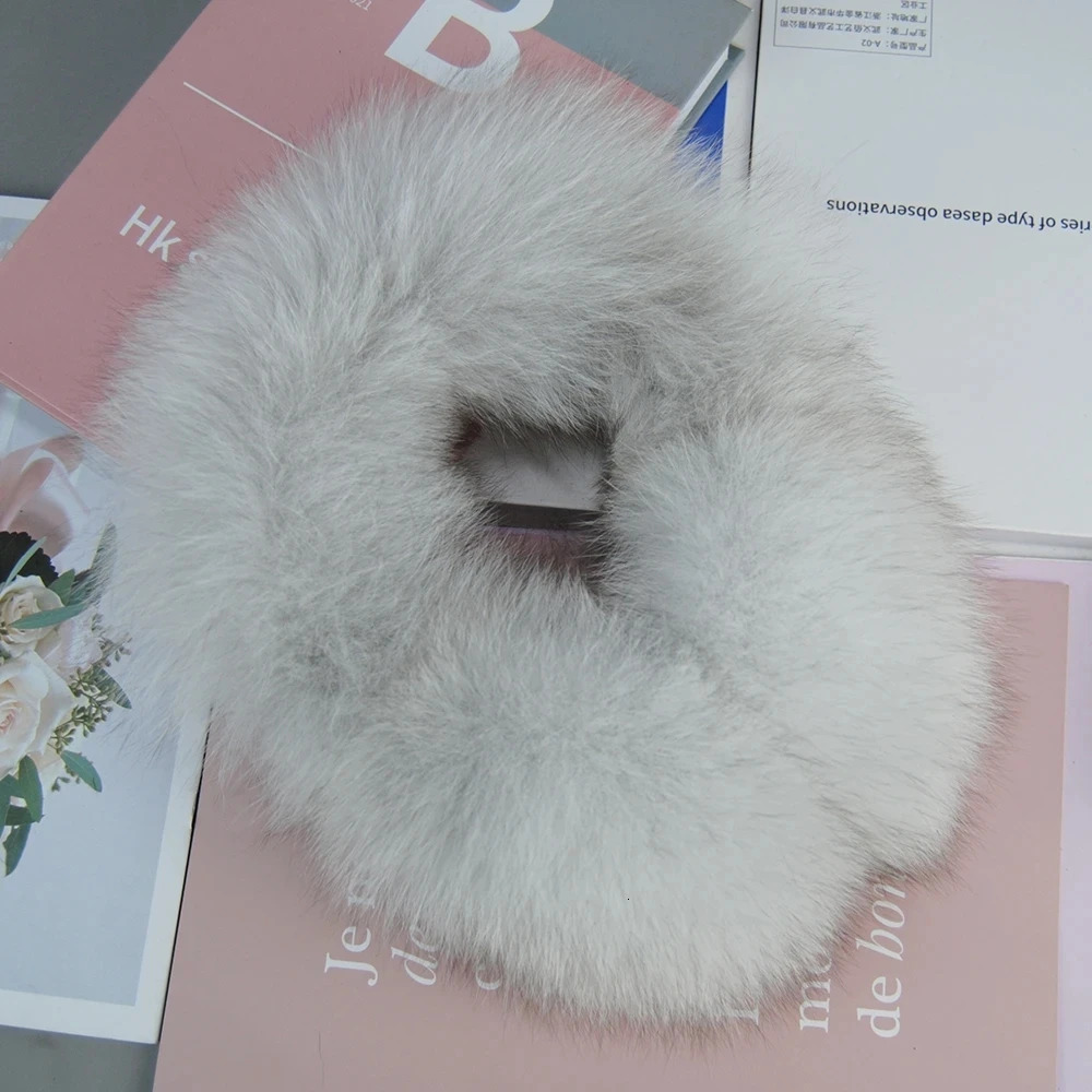 Winter Fox Fur Earphones for Women Genuine Fur Earrings for Women Genuine Fur Earrings for Women 241107