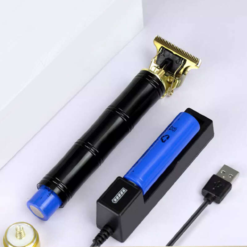 Professional Cordless T9 Clipper Best Electric Hair Trimmer for Home Outdoor Hotel Use with English Operating Language