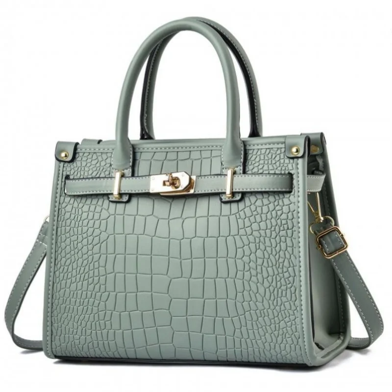 New Crocodile Pattern High Quality Crossbody Bag Soft Leather Luxury Handbags Elegant Bags New Direct Selling Women's Bag